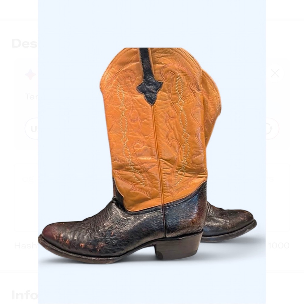 P's by Ferrini Men's Two-Tone Western Boots